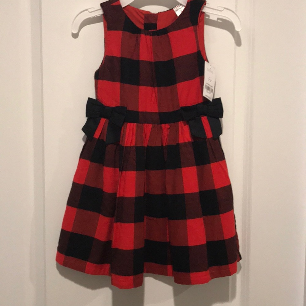 Black & Red Buffalo Plaid Dress